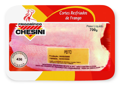 Peito com osso Resfriado